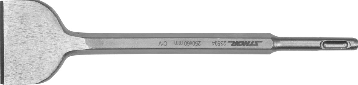 Kaltas betonui | SDS PLUS | plokščias platus | 60x14x250 mm (23594)