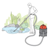 Daugiafunkcinis vakuuminis dulkių siurblys | 1400W, 30L, IP44 (YT-85720)