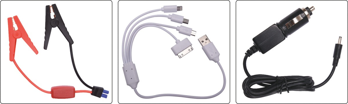 Daugiafunkcinis pakrovėjas / paleidėjas | powerbank | 7500mAh (YT-83080)