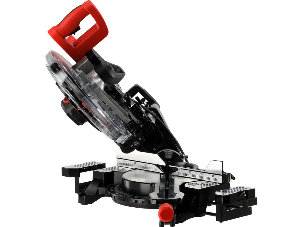 Mitre saw with laser | 2000 W | Ø305 mm | double-bevel head | sliding head (YT-82176)