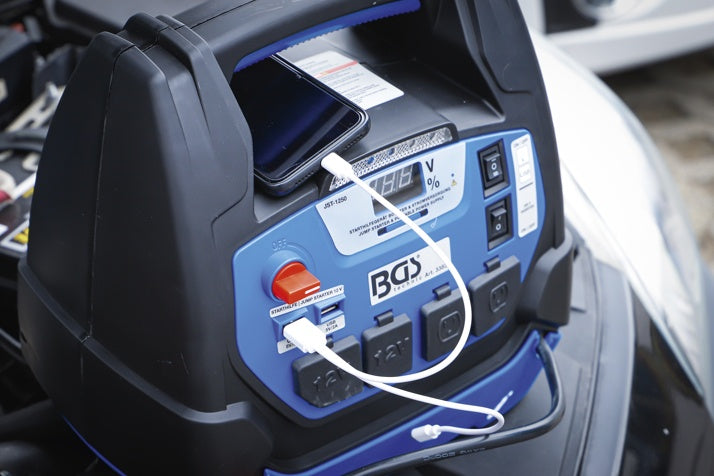 Paleidėjas pakrovėjas daugiafunkcinis | mobilus maitinimo šaltinis | 5 viename | 18 Ah (3383)