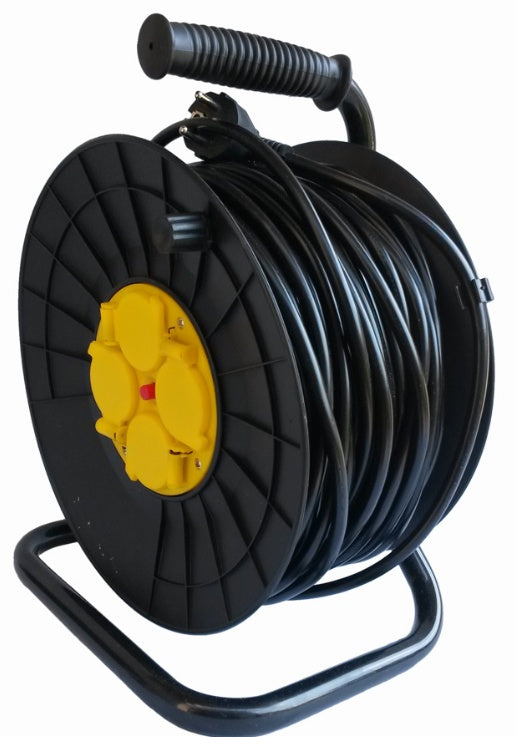 Ilgintuvas su būgnu | 4 hermetinės rozetės | 3x1.5mm2 | 20 m (EG-0025)