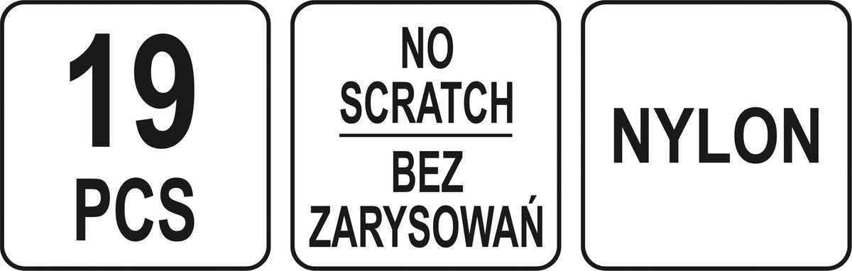 19 PC REMOVAL TOOL KIT (YT-08442)