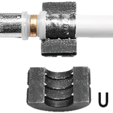 Indėklas U 32 mm presavimo replėms YT-21735 (YT-21743)