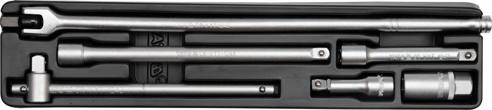 Įrankių rinkinys su metaline dėže | 63 vnt (YT-3895)