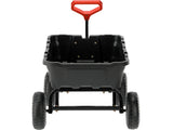 Садовая тележка с самосвальным кузовом XL 350 кг, 10" колёса