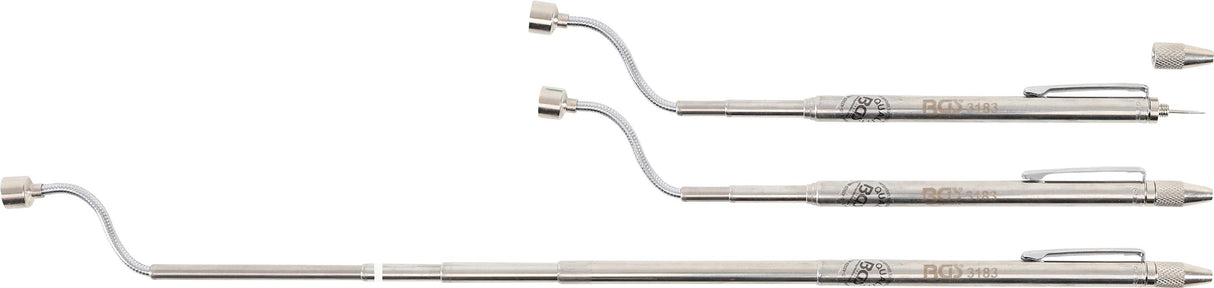 Magnetinis kėlimo įrankis su lanksčiu galu | 580 mm | trauka 1,6 kg (3183)