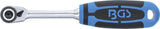 Rankena galvutėms terkšlinė | smulkūs dantukai / siaura galvutė | 6.3 mm (1/4") (610)