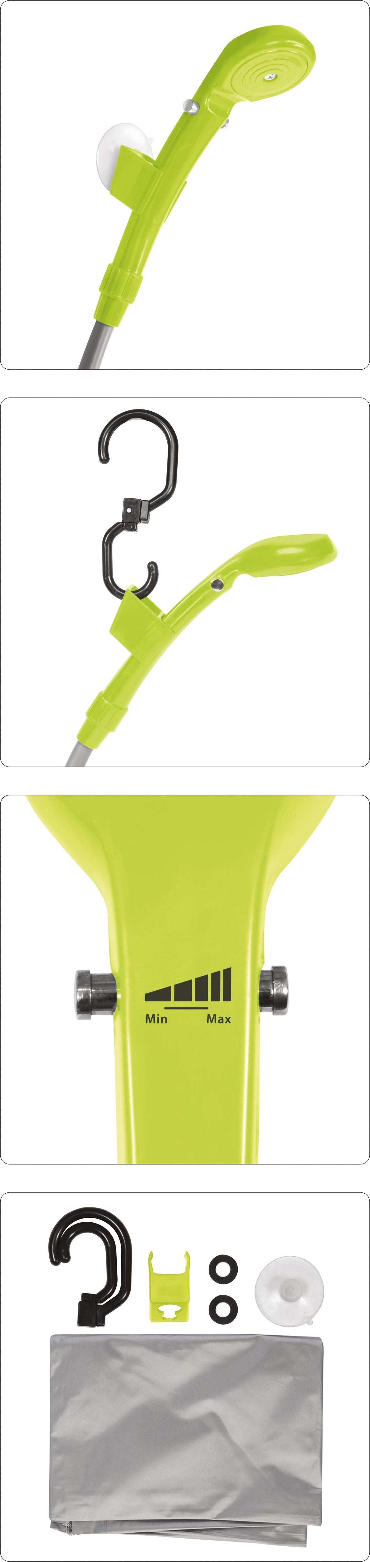 Nešiojamas turistinis dušas | 12V | 10L / min (82991)