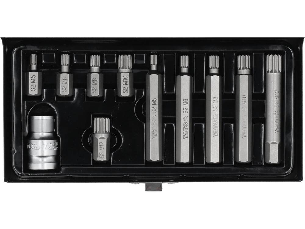 Antgalių rinkinys | trumpas / ilgas | spline (XZN) | 11 vnt. (YT-0415)