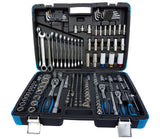 Įrankių rinkinys | Terkšliniai veržliarakčiai | 6.3 mm (1/4") / 10 mm (3/8") / 12,5 mm (1/2") | 176 vnt. (KR121176R)