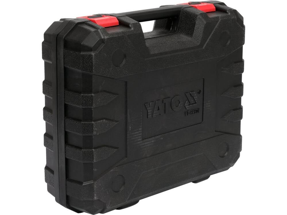 Akumuliatorinis smūginis veržliasūkis | 700 Nm | su galvučių rinkiniu | Cr-Mo | 21 vnt. (YT-82807)