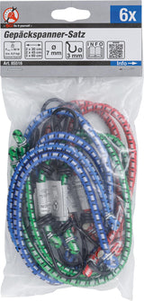 Bagažo diržų rinkinys | 3000/4500/6000 mm | 6 vnt. (85516)