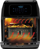 Daugiafunkcinė orkaitė / gruzdintuvė / fritiūrinė | 12 litrų | 1800W (67590)