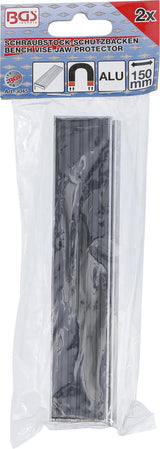 Spaustuvų lūpų apsaugos gumuotos | Aliuminis | 150 mm | 2 vnt. (3045)