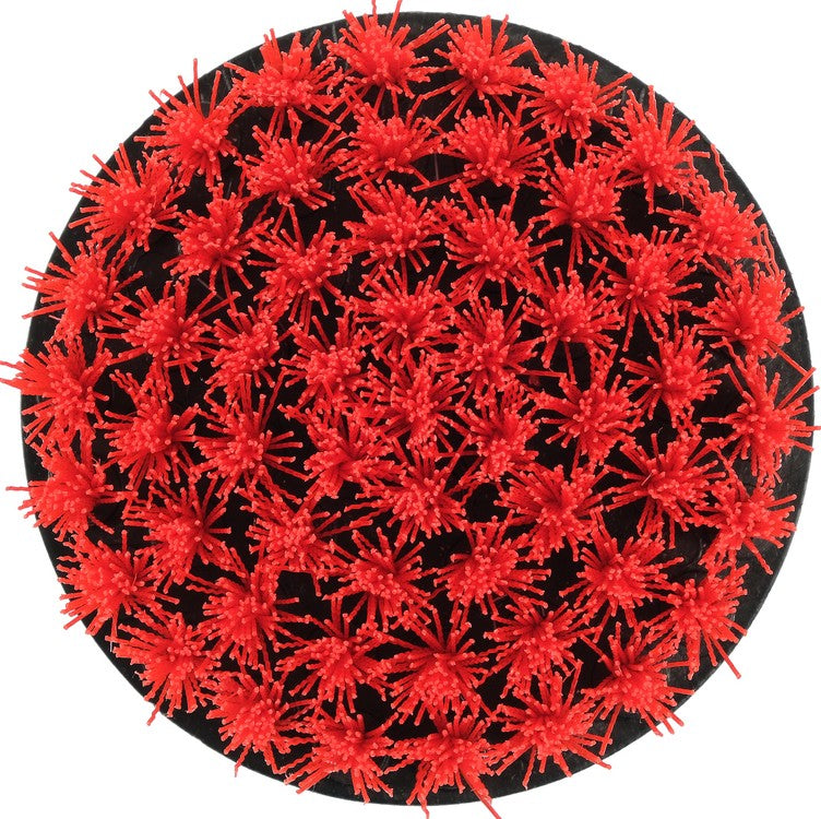 Šepečių rinkinys su Hex 6.3 mm (1/4") galu | Nailonas | 5 vnt. (YT-47777)