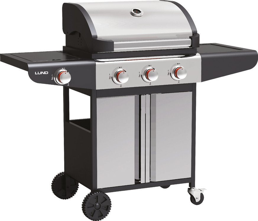 Lauko kepsninė / grilis | dujos | 3 + 1 | nerūdijantis plienas | 12,8 KW (99651)