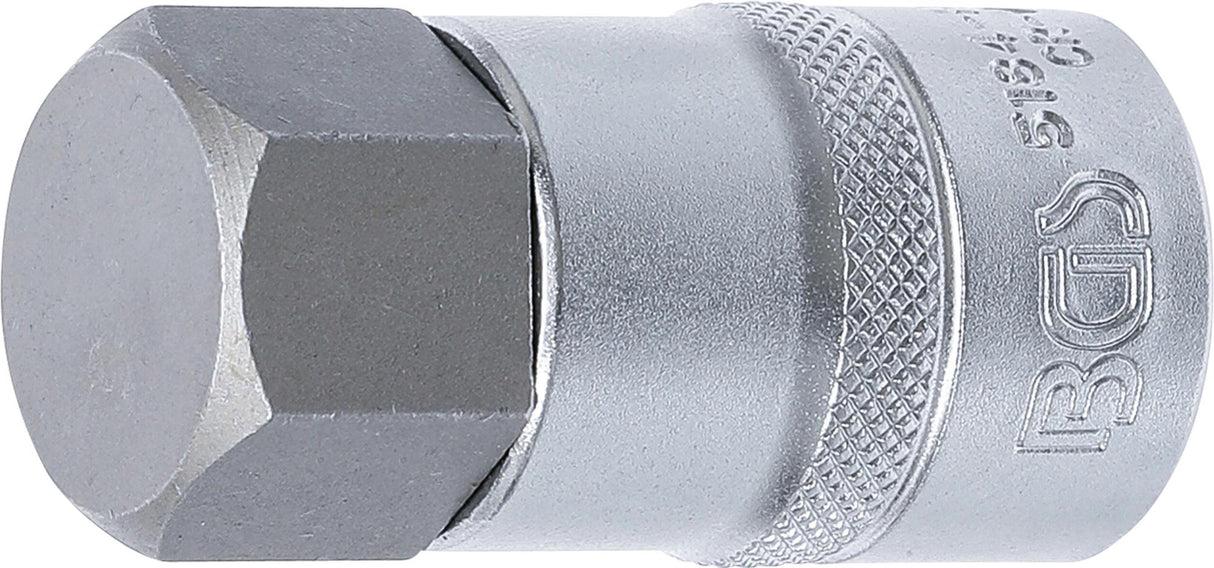 Antgalis įpresuotas į galvutę | 12,5 mm (1/2") | hex šešiakampis 24 mm (5184-H24)
