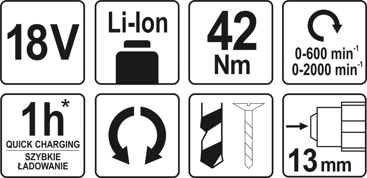 Akumuliatorinis gręžtuvas / suktukas bešepetėlinis be akumuliatoriaus (YT-82795)