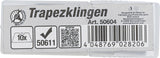 Trapeciniai peiliai | BGS 50603/50611 | 10 vnt. (50604)