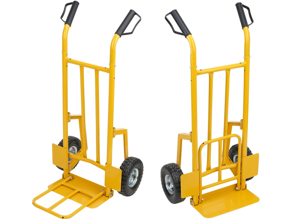 Malkų transportavimo vežimėlis | su pripučiamais ratais | 200 kg (78657)