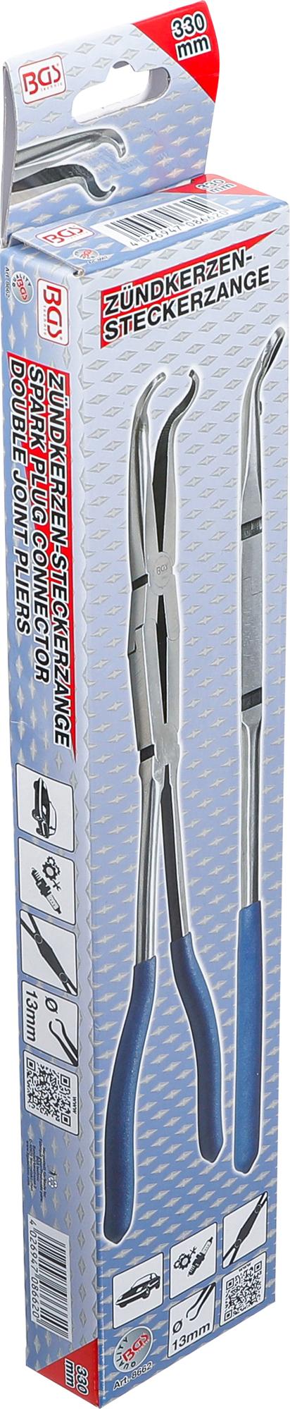 Replės kaitinimo žvakėms dvigubu šarnyru (8662)