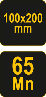 Geležtė betono gramdymui | L-200 X 100 mm (05770)