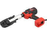 Akkukäyttöinen hydraulinen puristava pihdit PEX-putkelle | 18 V | 50 kN | kapea hylsy vaikeasti saavutettaville paikoille | ilman akkua (YT-21734)