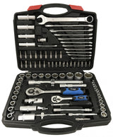 Galvučių ir raktų rinkinys | 1/4" + 1/2" | 94 vnt. (BS0094)