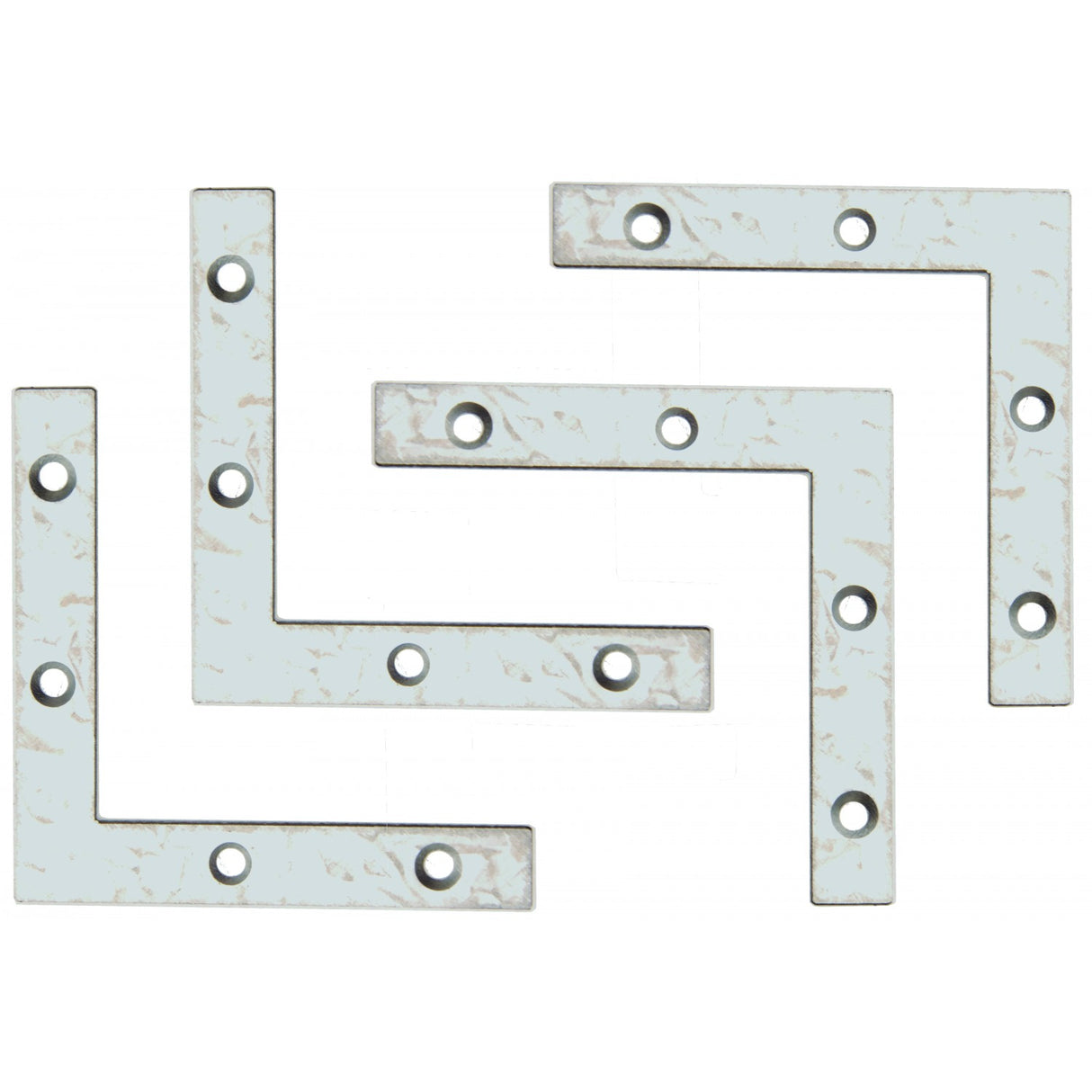 L formos plokštelė | 75 x 75 x 12 mm | 4 vnt. (80921)