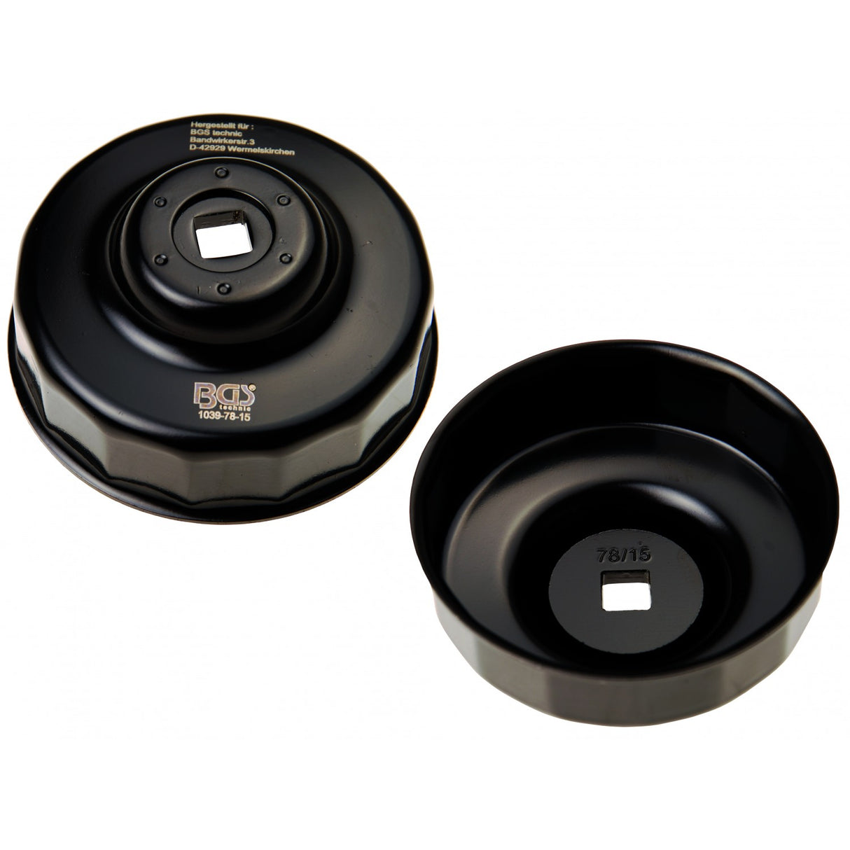 Lėkštelė tepalo filtrui | 15-kampų | Ø 78 mm | Ford, Nissan, Toyota (1039-78-15)