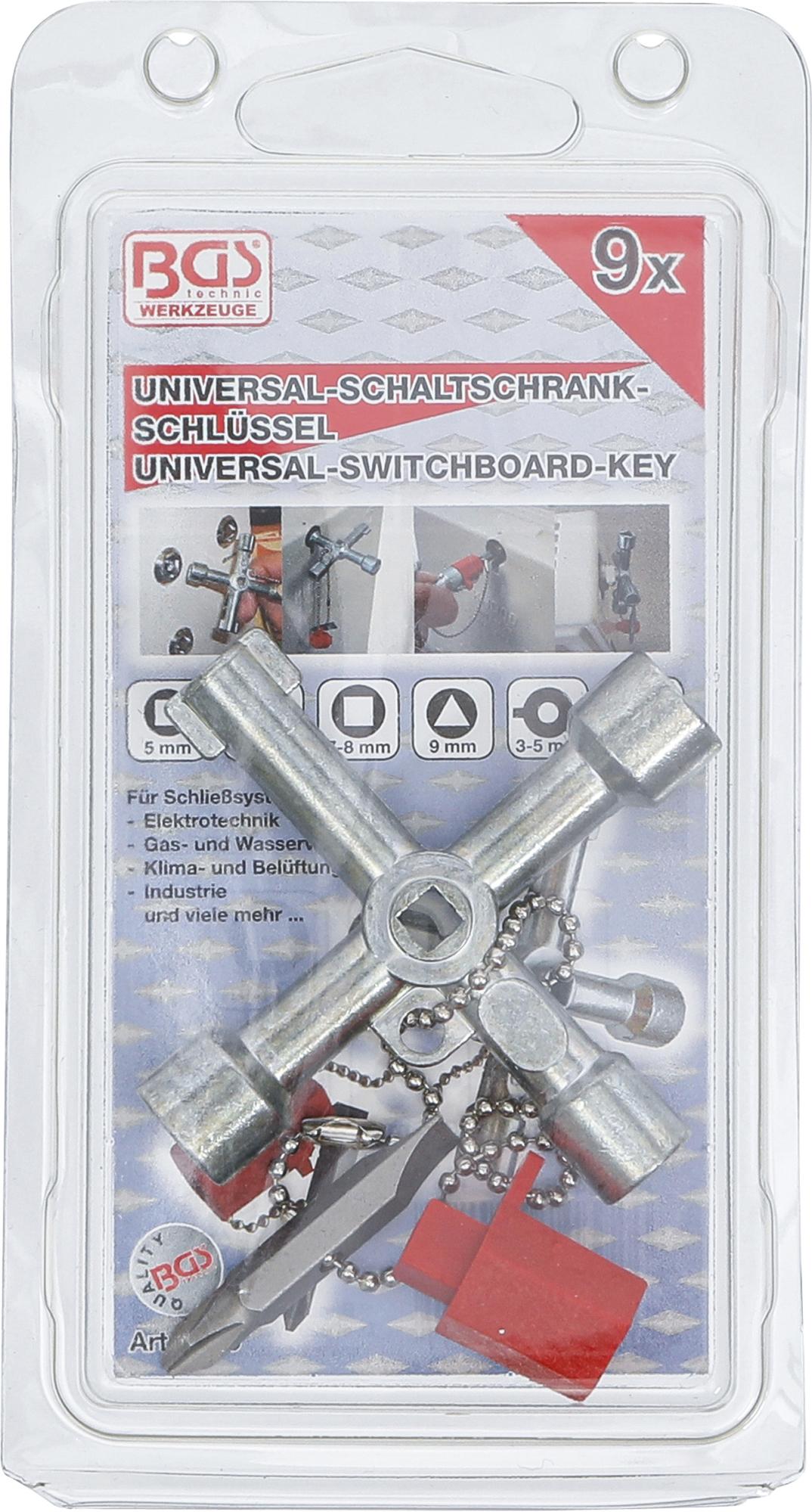 Universalus skydinės raktas (9415)