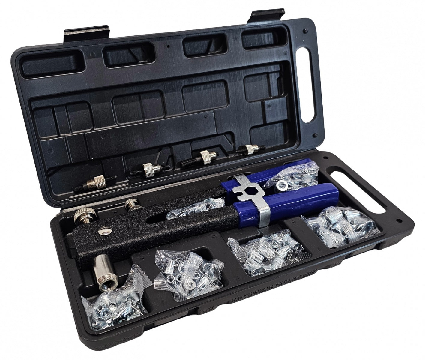 Material Rivet Tool RIVET TOOL FOR THREADED RIVETS | WITH SET | M4-M8 | 85 PCS. (BNR85S ...