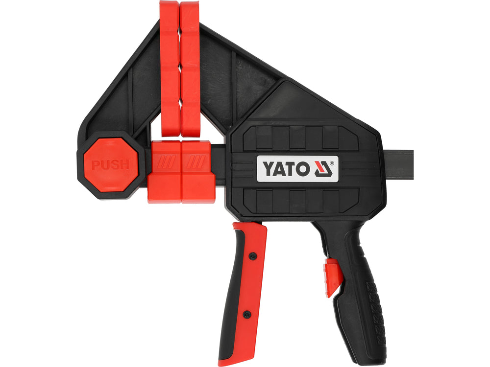 Spaustuvai F-tipo | greito užspaudimo | 900 mm / 270 kg (YT-63887)