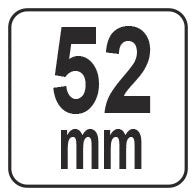 Priedas daugiafunkciniam įrankiui | 52 mm / HCS (YT-34688)