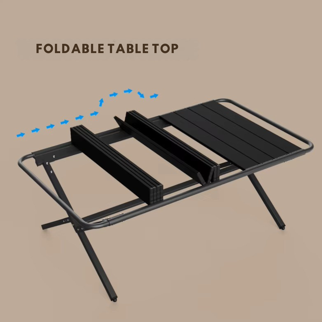 Sulankstomas stovyklavimo stalas / prekystalis (LZ00)