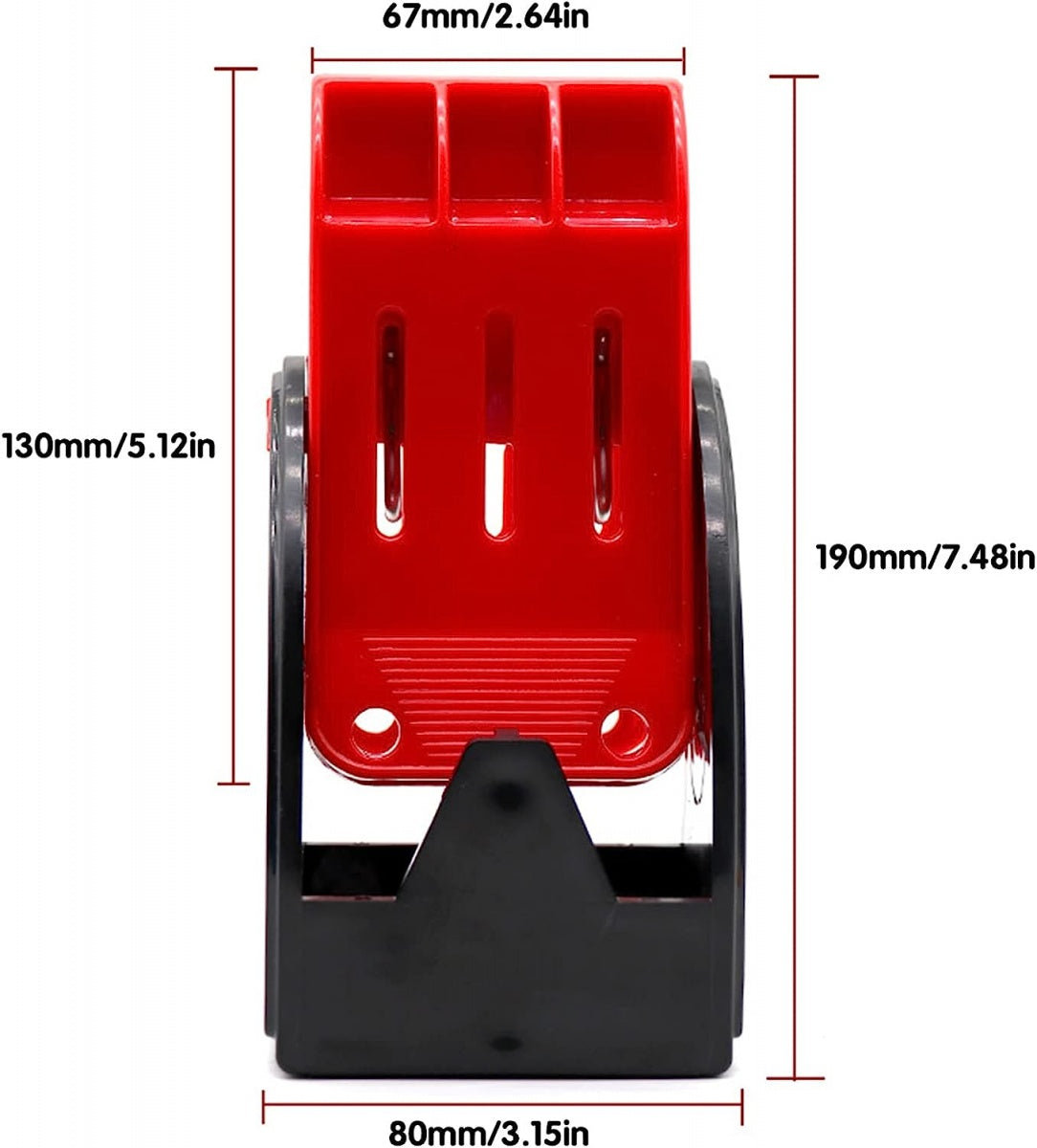 Užspaustukų rinkinys | Heavy Duty ABS+stainless steel | 4 vnt. (MC4S)