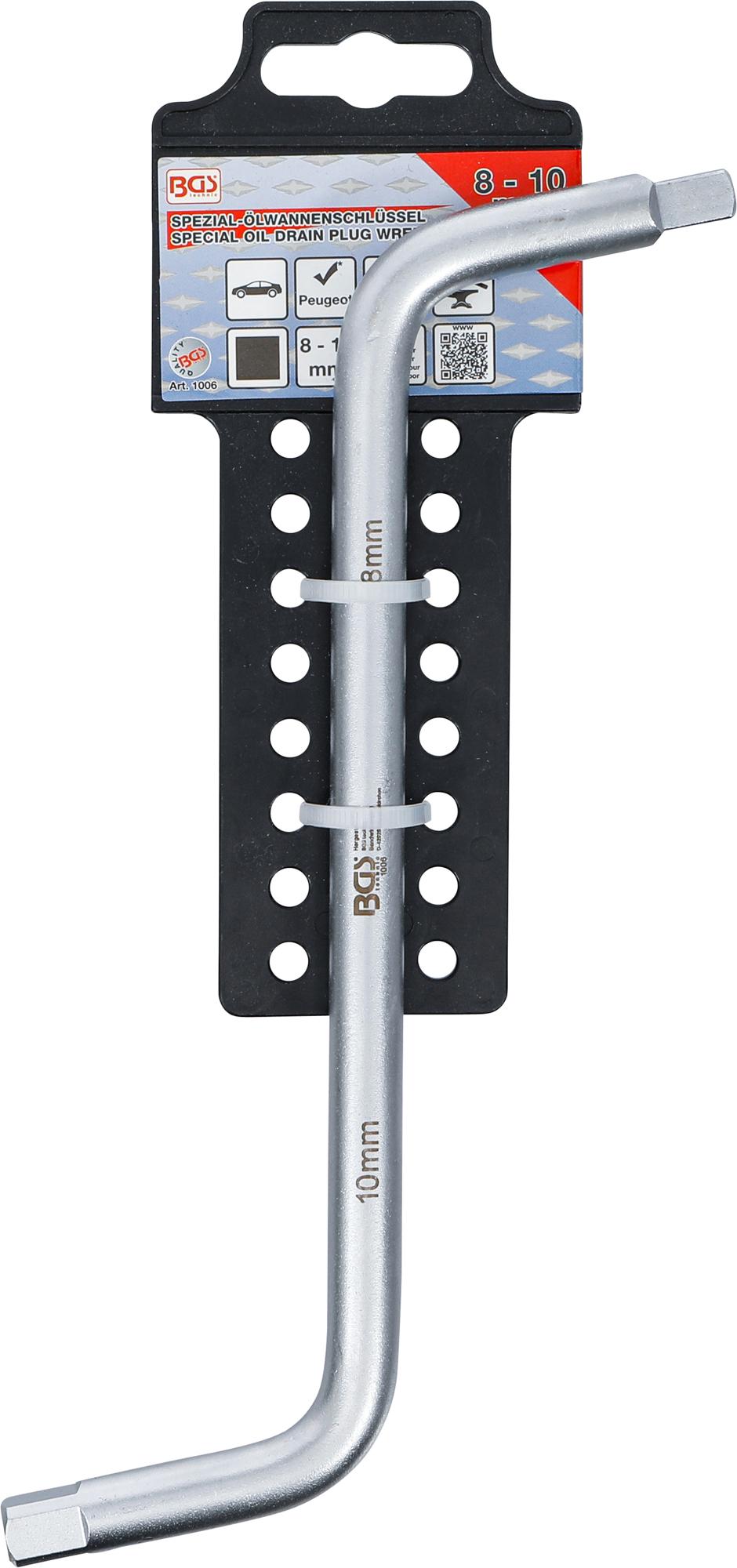Specialus alyvos išleidimo raktas | 8 - 10 mm (1006)