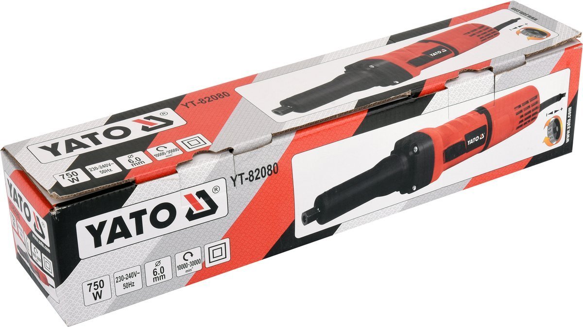 Elektrinis šlifuoklis | tiesus | 750W | su reg. greičiu (YT-82080)