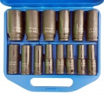 Smūginių ilgų ir trumpų galvučių rinkinys | 12,5 mm (1/2") | 10-36 mm | 14 vnt. (SK1214)