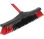 Šluota, gatvės šepetys, sodo šluota | 500 mm | su 140 cm rankena (YT-86852)