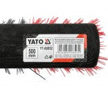 Šluota, gatvės šepetys, sodo šluota | 500 mm | su 140 cm rankena (YT-86852)