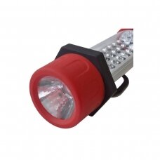24+1 LED darbo lempa įkraunama, su magnetu, lanksti ROHS (JR-160-2)