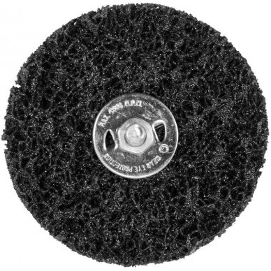 Abrazyvinis šlifavimo diskas | juodas | Ø 100 mm (YT-47802) 1