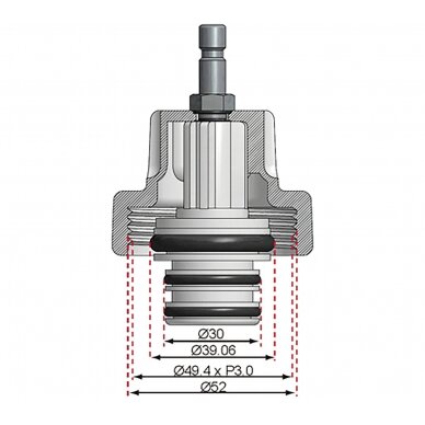 Adapteris Nr. 17 BGS 8027, 8098 | BMW (8027-17) 3