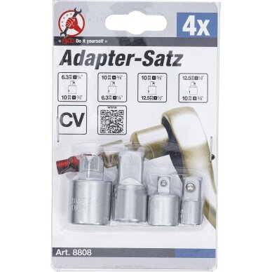 Adapterių rinkinys | 4 vnt. (8808) 2