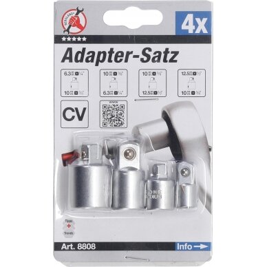 Adapterių rinkinys | 4 vnt. (8808) 5