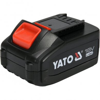 Akumuliatorinių šlifuoklių komplektas YATO YT-828296 | brushless | soft start | Li-ion | 18V | 2VNT. 7