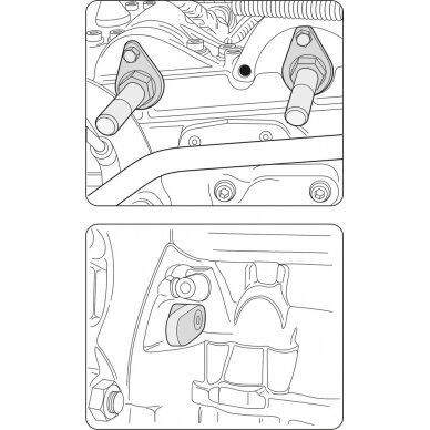 Alkūninio veleno blokavimo rinkinys | VW Polo, Lupo, Seat, Skoda 1.2L (YT-06012) 4