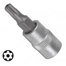 Antgalis įpresuotas į 1/4" galvutę T10 su skyle (FC2608-T10)